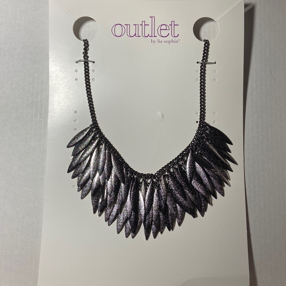Lia Sophia Outlet “Autumn Foil” collar